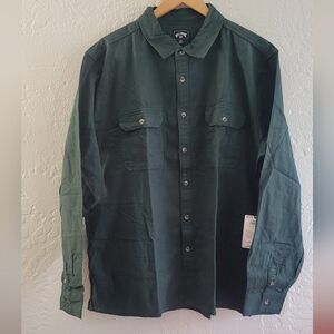 Billabong Flannel NWT Size XXL